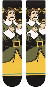 STANCE ELF CASUAL CREW SOCKS 'SMILINGS MY FAVORITE’ SIZE L (9-13) NWT - Picture 1 of 8