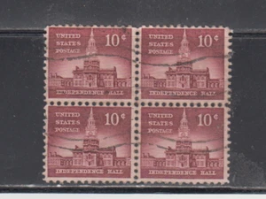USA 1954-68 / USED - SCOTT # 1044 BLOCK 4 - Picture 1 of 1