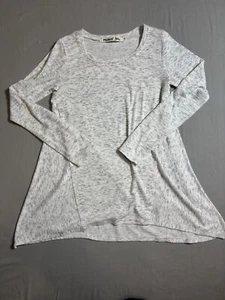 Anthropologie Michael Stars Top Womens XS White Long Sleeve Pullover Shirt - Picture 1 of 6