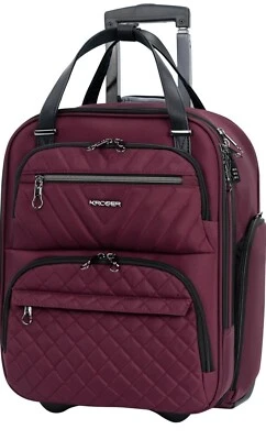 KROSER Carry On Underseat Multi-functional, 16-inch, Lightweight, Burgundy  - Image 1 of 4