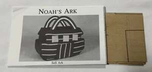 Markenlos, ungeschnittenes Schnittmuster groß NOAH'S ARK Tragetasche Aufbewahrungstasche - Bild 1 von 4