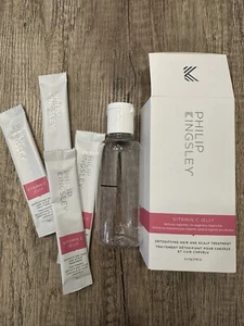 NIB Philip Kingsley Vitamin C Jelly Detoxifying Hair & Scalp Treatment 4 x 5g - Picture 1 of 4