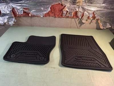 原始设备制造商 13-18 福特 C-Max 左右前全天候橡胶脚垫黑色 — 第 1/3 张图片
