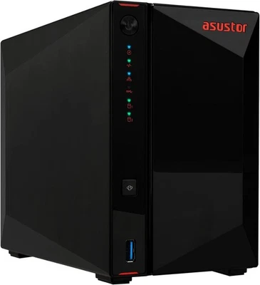 ASUSTOR NAS Nimbustor 2 Gen2 AS5402T 2 Bay 2x 2.5 GbE 4 Slot NVMe HDMI 2.0b - Immagine 1 di 4