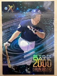 1997 E-X2000 Star Date 2000 #6 Darin Erstad Angels - Picture 1 of 2