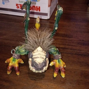 Mega Bloks Dragones Fuego y Hielo BESTIA DRAGÓN. Figura de acción verde peluda - Imagen 1 de 4