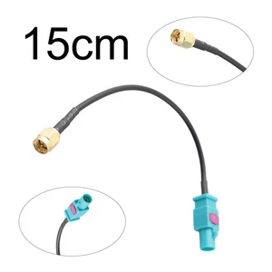 Z Male to For SMA Male Connector Cable for GSM GPS DAB TV Antennas in Cars - Picture 1 of 12