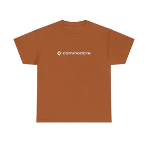 Commodore Retro Computing Logo Tee - Vintage Electronics Shirt 64 Gift 13 Colors - Picture 1 of 118