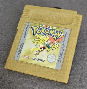 Pokemon Gold Version Nintendo Gameboy UK PAL Original Neue Batterie - Bild 1 von 14