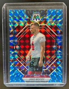 2023 Panini Mosaic Jake Moody RC Reactive Blue #326 Francisco 49ers - Picture 1 of 2
