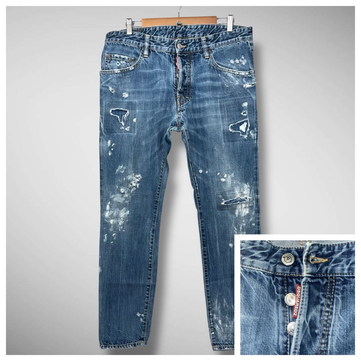 Dsquared2 Biker Regular Size Jeans for Men | eBay Dsquared2 Biker Regular Size Jeans for Men | eBay
