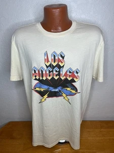 Camiseta para hombre Lucky Brand S/S cuello redondo grande L - Los Ángeles - Lucky Lightning - Imagen 1 de 5