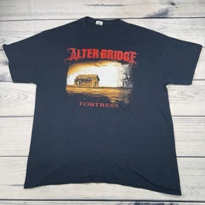 Camiseta vintage Alter Bridge Fortress Tour 2013. Estampados delanteros y traseros - talla XL - Imagen 1 de 8