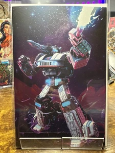 TRANSFORMERS 23 BARENDS 616 80s Retro SPOT FOIL Virgin Variant B LTD 750 JAZZ - Picture 1 of 2