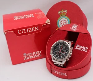 Citizen Eco Drive Royal Air Force Red Arrows WR200 Herren Armbanduhr - Bild 1 von 9