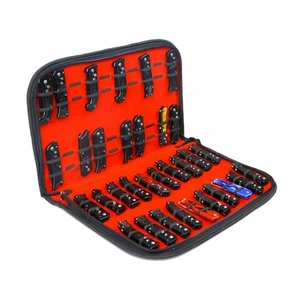 Knife Display Case, Knife Storage Case for 40+ Pocket Knives, Folding Knife H... - Picture 1 of 6