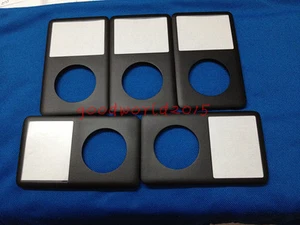 5 pz cover anteriore nera alloggiamento frontale per iPod Classic 80 GB 120 GB 160 GB - Foto 1 di 1