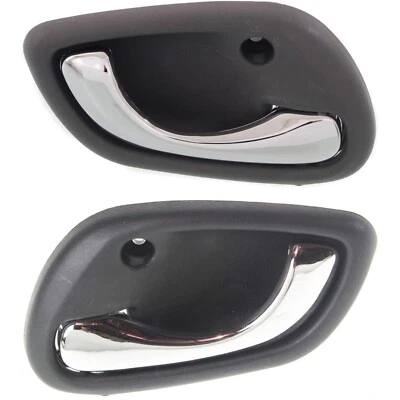 Juego de manijas de puerta para Suzuki XL-7 2002-2006 delanteras o traseras grises con palanca cromada 2 piezas Foto 1 de 4
