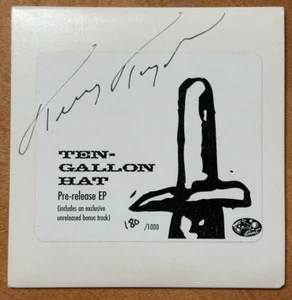 Terry Taylor Ten-Gallon Hat Pre-release EP With Bonus Track Signed Numbered - Picture 1 of 2