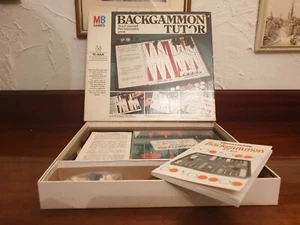⭐ Vintage BACKGAMMON TUTOR MB Games 1975 Retro 70's Nostalgia Toys - COMPLETE ⭐ - Picture 1 of 5
