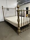 And So To Bed Brass Double  Bed & Divan Base £3795 Rrp!