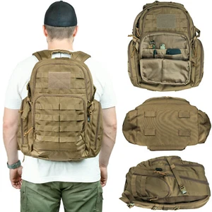 RIVER ROAD Huntex 40L Taktischer Rucksack für Jagd Wandern & Reisen - Unisex - Bild 1 von 9