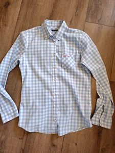 Marc O´Polo, tolle Hemdbluse, hellblau/weiß kariert, Gr. 36, top Zustand - Bild 1 von 5
