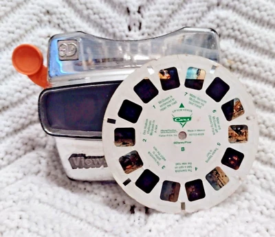 Visor 3D Disney Pixar Cars View Master incluye 1 carrete juguete B 1998 Fisher Price Foto 1 de 4