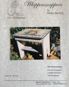 Pacchetto vintage modello Tole: The Bean Pickers di Helan Barrick - Foto 1 di 8