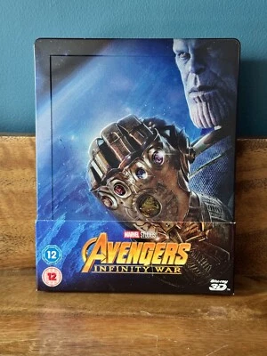 Avengers: Infinity War [SteelBook] [3D/2D Blu-ray, 2018) - Image 1 of 4