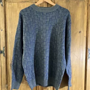 Mens Geometric Knit Sweater Size XL - Picture 1 of 3