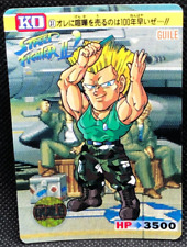 Guile Street Fighter Ⅱ Tubo Capcom Bandai TCG Card 1992 No.31 Rare Japan F/S63