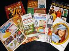 Vintage Aunt Lydia's Rug Yarn Collection Knit Stitch Crochet Booklet Lot of 7