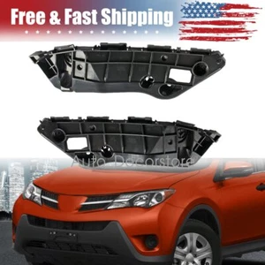 2Pcs for 2013 2014 2015 Toyota Rav4 Front Bumper Retainers Brackets Support - Foto 1 di 24