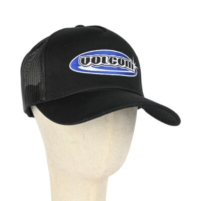 Volcom Road Tested Cheese Mesh Back Cap - Black - Image 1 of 4
