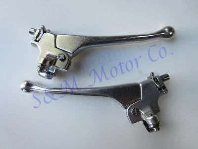 JUEGO PALANCA EMBRAGUE FRENO MANILLAR BSA 7/8" 68-8718, 68-8719 DOHERTY 200 Foto 1 de 3