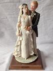 Vintage Dear 1987 Capodimonte A Belcari Bride And Groom Standing On Green Grass