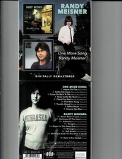 RANDY MEISNER - ONE MORE SONG/RANDY MEISNER (CD 2018) NEW *18 TRACKS*