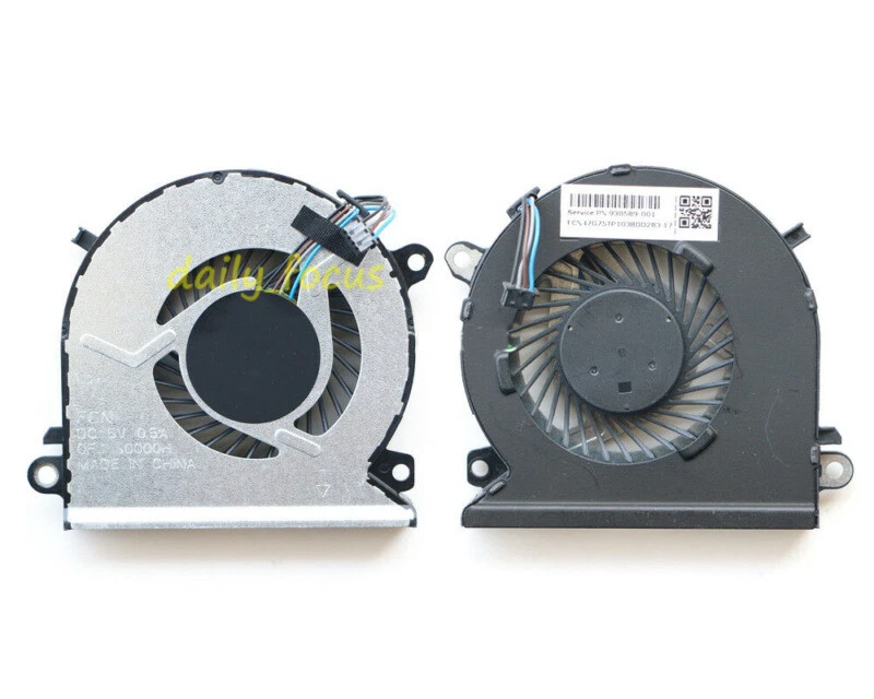 For HP Pavilion 15-CB 15-CB045WM 930589-001 NS75B00-16L12 Laptop CPU Cooling Fan - Image 1 of 1