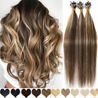 150G 14"-24" Double Drawn Micro Loop Ring Beads Human Hair Extensions 1g/s 150S