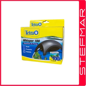 Tetra Air Pump Whisper Model 100 Single Outlet 1.66L/min Aquarium Air Pump - Bild 1 von 1