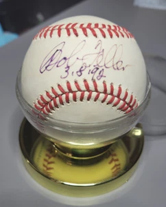 Bob Feller Rawlings OAL MLB Autographed Baseball / Inscribed 3-8-'92, HOF LEGEND - Picture 1 of 2