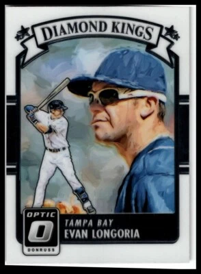 Donruss Optic #27 Evan Longoria 2016 negro #/25 Foto 1 de 2