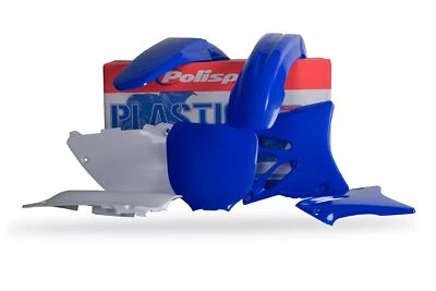 Polisport Blue, White Plastic Kit fits 02-05 YZ125, YZ250 - Изображение 1 из 3