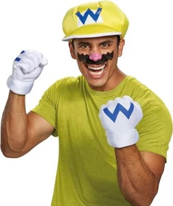 Kit de disfraz Wario para adultos - Imagen 1 de 3