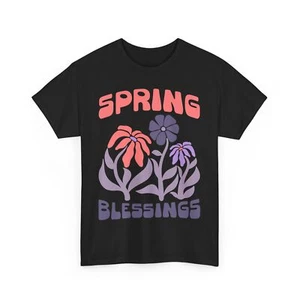 Spring Fever T-Shirt | Happy Vibes & Outdoor Fun Tee | Spring Blessings Shirt - Picture 1 of 85