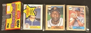 1987 Pack Fernando Valenzuela Mike Woodard Marshall Moore Dwight Evans Bob Ojeda - Picture 1 of 2