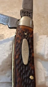Vintage 1960's Kabar 1108 U.S.A 3 Blade Pocket Knife - Picture 1 of 9