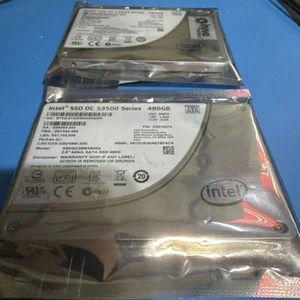 Intel SSD DC S3500 480GB 2.5" 7mm SATA SSD SSDSC2BB480G4P Excellent Health - Afbeelding 1 van 2
