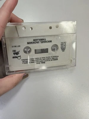 Michael Jackson Thriller Cassette Tape 1982 Epic Records/CBS Foto 1 de 4